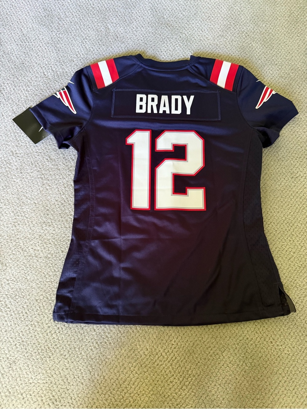 Nike Navy Brady #12 Women’s Football Jersey